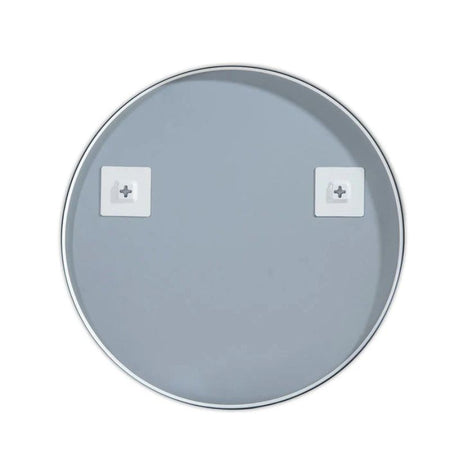 Blossom FM3 Round Metal Framed Wall Mirror – Shatterproof Decorative Circle Mirror - Quality Home Distribution