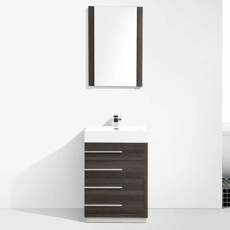 Blossom Barcelona 005 Modern Free-Standing Bathroom Vanity with 4 Soft-Close Drawers - QHD