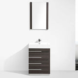 Blossom Barcelona 005 Modern Free-Standing Bathroom Vanity with 4 Soft-Close Drawers - QHD