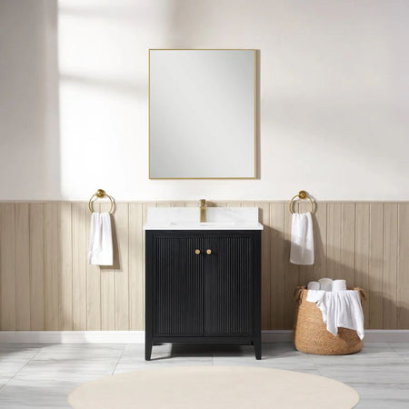 Blossom Torino 050 Fluted Solid Wood Freestanding Vanity Cabinet - Quality Home Distribution
