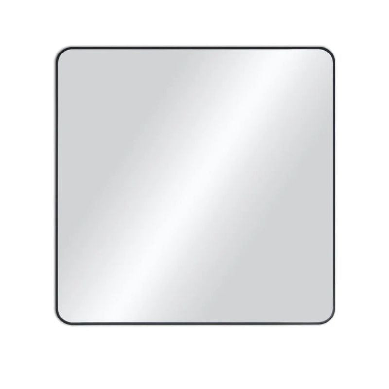 Blossom FM2 Metal Framed Wall Mirror - Contemporary Shatterproof Mirror with Rust-Resistant Finish - Quality Home Distribution