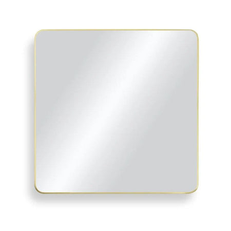 Blossom FM2 Metal Framed Wall Mirror - Contemporary Shatterproof Mirror with Rust-Resistant Finish - Quality Home Distribution