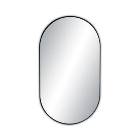 Blossom FM4 Oval Metal Framed Wall Mirror – Shatterproof Capsule Design - Quality Home Distribution