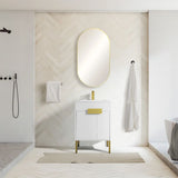 Blossom Bari 030 Modern Free-Standing Bathroom Vanity with Adjustable Storage - Quality Home Distribution