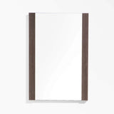 Blossom Naples 18-Inch Modern Wood Framed Bathroom Mirror - Quality Home Distribution