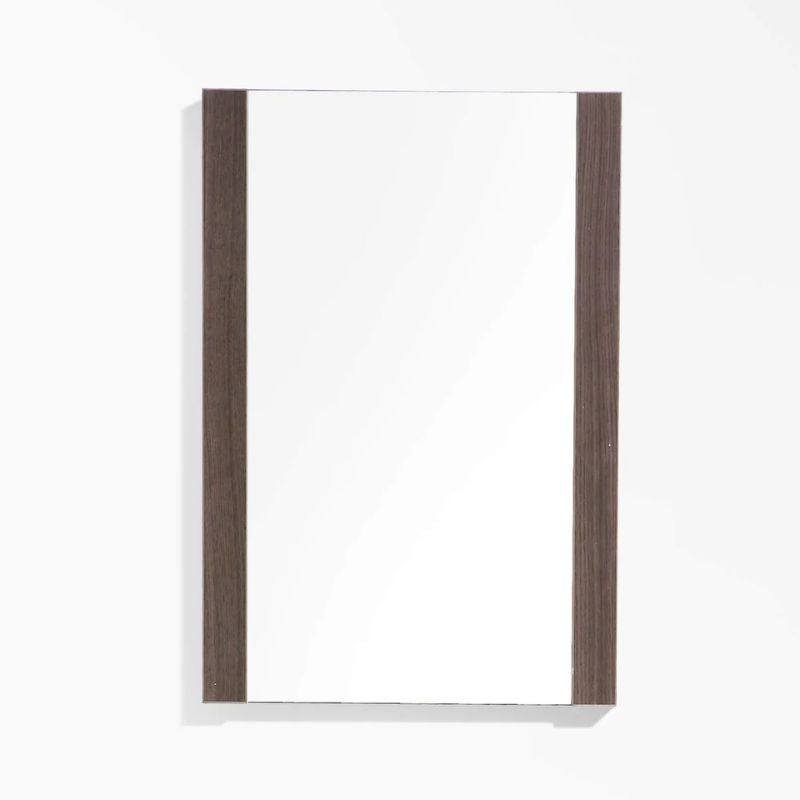 Blossom Naples 18-Inch Modern Wood Framed Bathroom Mirror - Quality Home Distribution