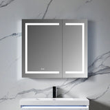 Blossom Vega LED Medicine Cabinet with Smart Touch Controls and Anti-Fog Mirror - Quality Home Distribution