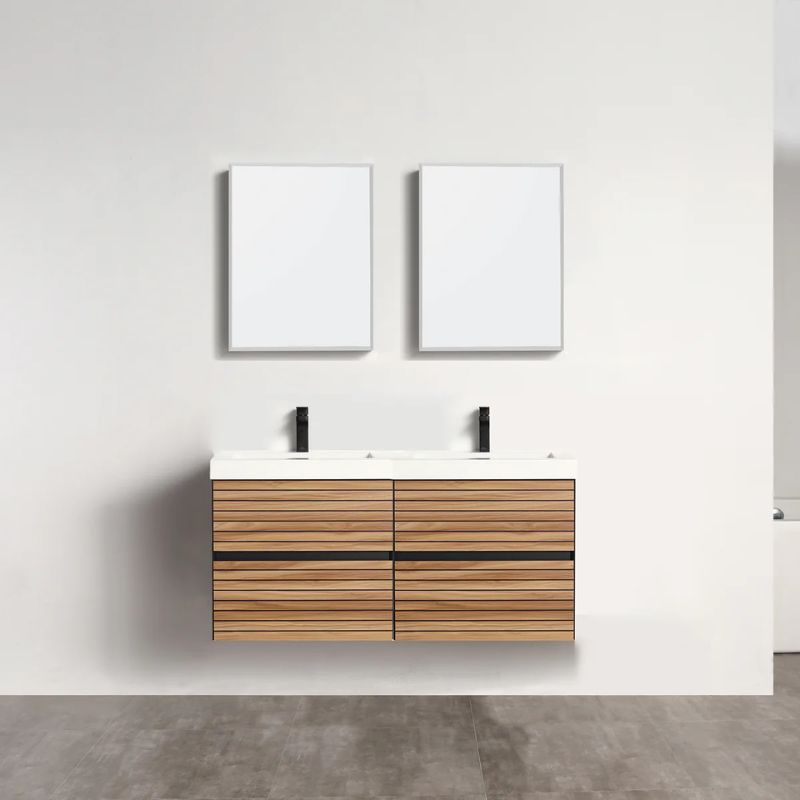Blossom Annecy 040 Wall-Hung Modern Bathroom Vanity with Soft-Close Drawers - QHD