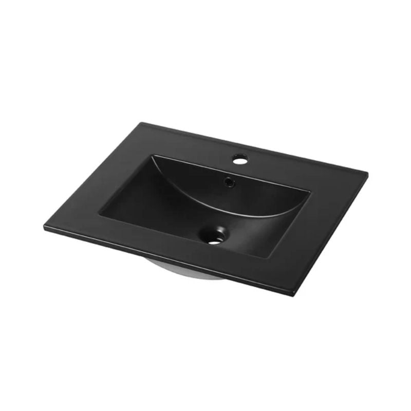 Blossom Premium Ceramic Top-Mount Integrated Bathroom Basin - Quality Home Distribution
