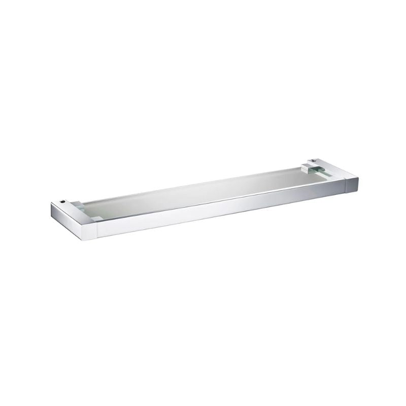 Blossom 600 Series 24-Inch Modern Wall-Mounted Tempered Glass Shelf - Quality Home Distribution