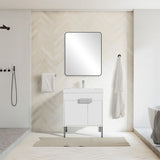 Blossom Bari 030 Modern Free-Standing Bathroom Vanity with Adjustable Storage - Quality Home Distribution