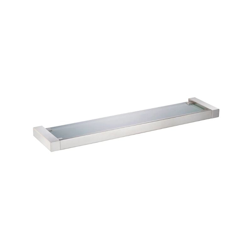 Blossom 600 Series 24-Inch Modern Wall-Mounted Tempered Glass Shelf - Quality Home Distribution