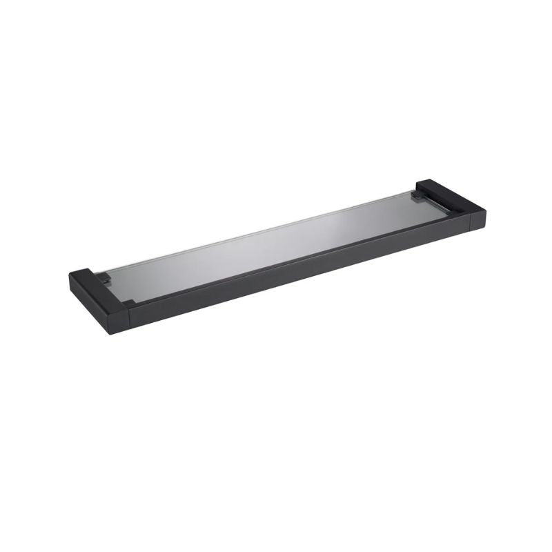 Blossom 600 Series 24-Inch Modern Wall-Mounted Tempered Glass Shelf - Quality Home Distribution