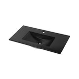 Blossom Premium Ceramic Top-Mount Integrated Bathroom Basin - Quality Home Distribution