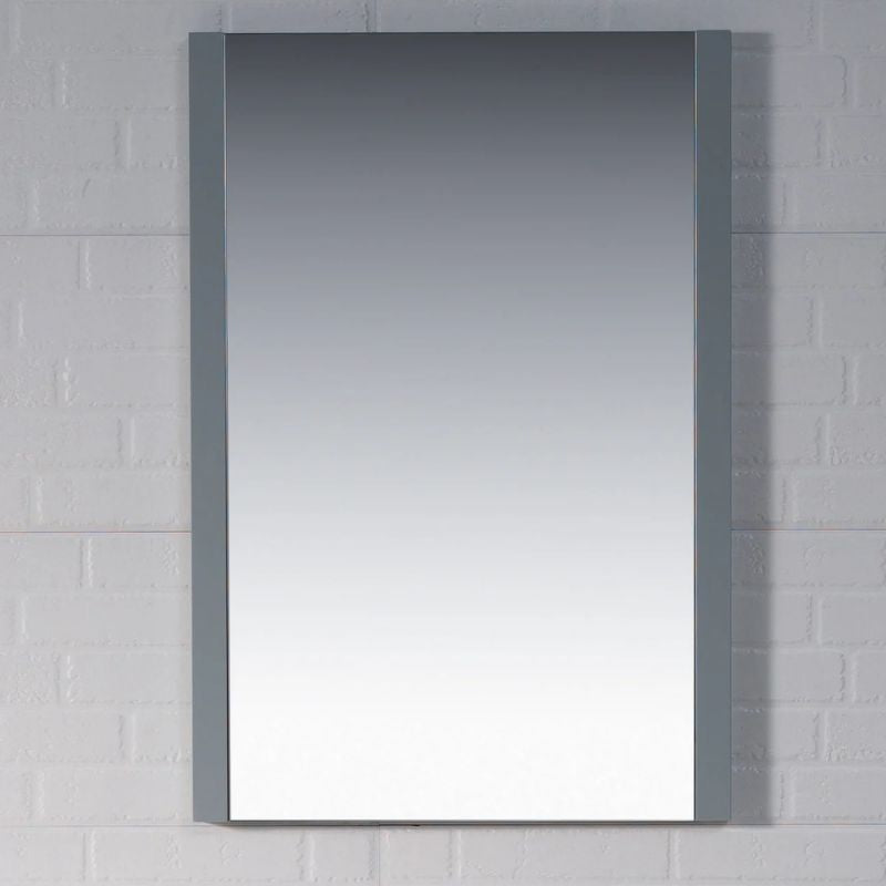 Blossom Naples 18-Inch Modern Wood Framed Bathroom Mirror - Quality Home Distribution