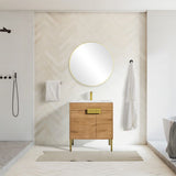Blossom Bari 030 Modern Free-Standing Bathroom Vanity with Adjustable Storage - Quality Home Distribution