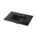 Blossom Premium Ceramic Top-Mount Integrated Bathroom Basin - Quality Home Distribution