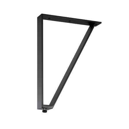 Blossom Matte Black Heavy-Duty Metal Vanity Legs – Modern Triangular Support - Quality Home Distribution