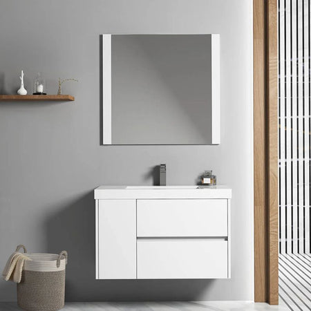 Blossom Valencia 016 Wall-Mounted Floating Bathroom Vanity Cabinet - Quality Home Distribution