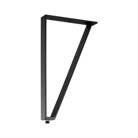 Blossom Matte Black Heavy-Duty Metal Vanity Legs – Modern Triangular Support - Quality Home Distribution