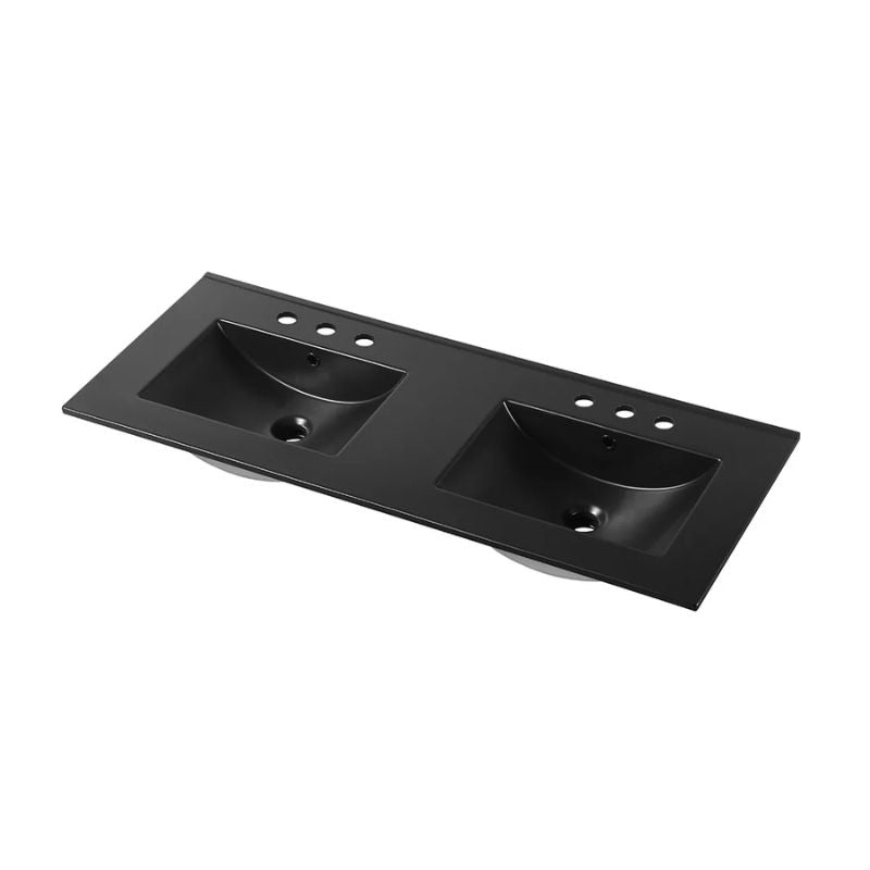 Blossom Premium Ceramic Top-Mount Integrated Bathroom Basin - Quality Home Distribution