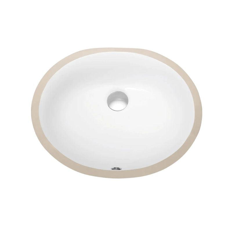 Blossom Oval Ceramic Undermount Bathroom Basin - Quality Home Distribution