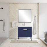 Blossom Bari 030 Modern Free-Standing Bathroom Vanity with Adjustable Storage - Quality Home Distribution