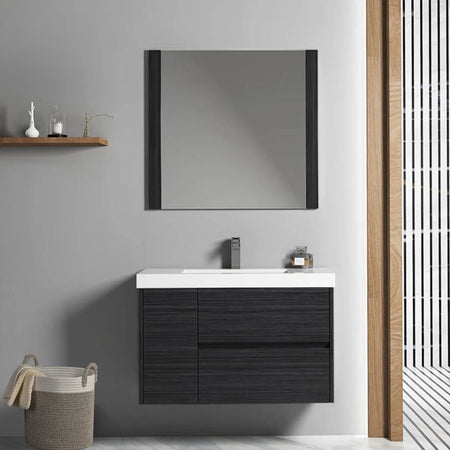 Blossom Valencia 016 Wall-Mounted Floating Bathroom Vanity Cabinet - Quality Home Distribution