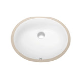 Blossom Oval Ceramic Undermount Bathroom Basin - Quality Home Distribution