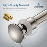 Blossom 1-1/4" Premium Brass Pop-Up Sink Drain with Overflow - Quality Home Distribution