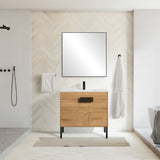 Blossom Bari 030 Modern Free-Standing Bathroom Vanity with Adjustable Storage - Quality Home Distribution