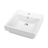 Blossom Milan 20" x 20" Square Top-Mount Ceramic Bathroom Basin - Quality Home Distribution