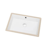 Blossom 21" x 14" Rectangular Ceramic Undermount Bathroom Basin - Quality Home Distribution