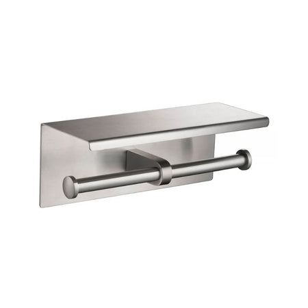 Blossom 500 Series Modern Wall-Mounted Double Tissue Holder with Storage Shelf - Quality Home Distribution