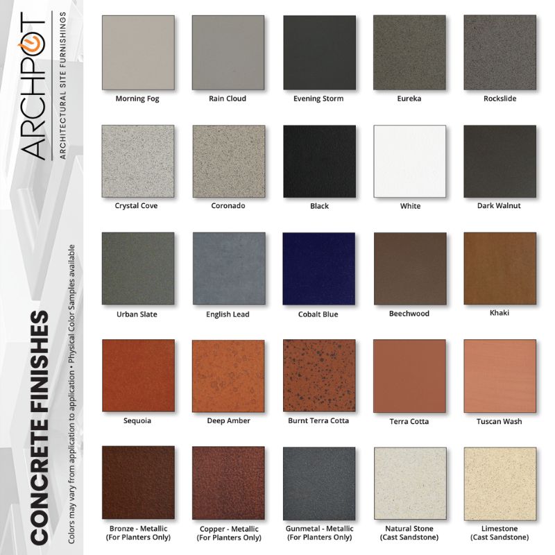 Quality Home Distribution - Archpot Color Finishes