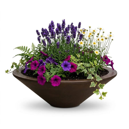 Archpot Geo Round Low Planter - Quality Home Distribution