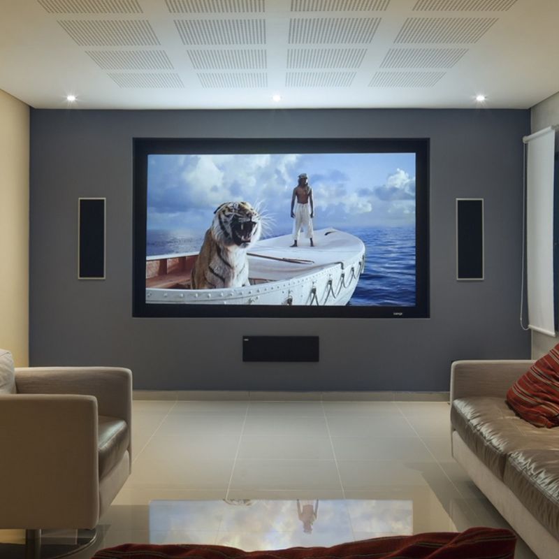 EluneVision Aurora 4K Ambient Light Rejection Fixed-Frame Screen - Quality Home Distribution
