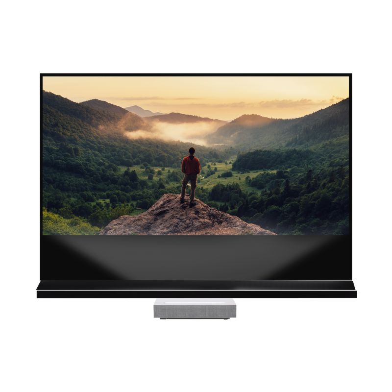 EluneVision Aurora 8K Motorized Tab-Tension Floor Rising UST ALR Screen - Quality Home Distribution