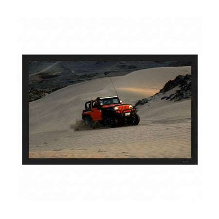 EluneVision Elara Fixed-Frame Projector Screen | 16:9 High Definition Format - Quality Home Distribution