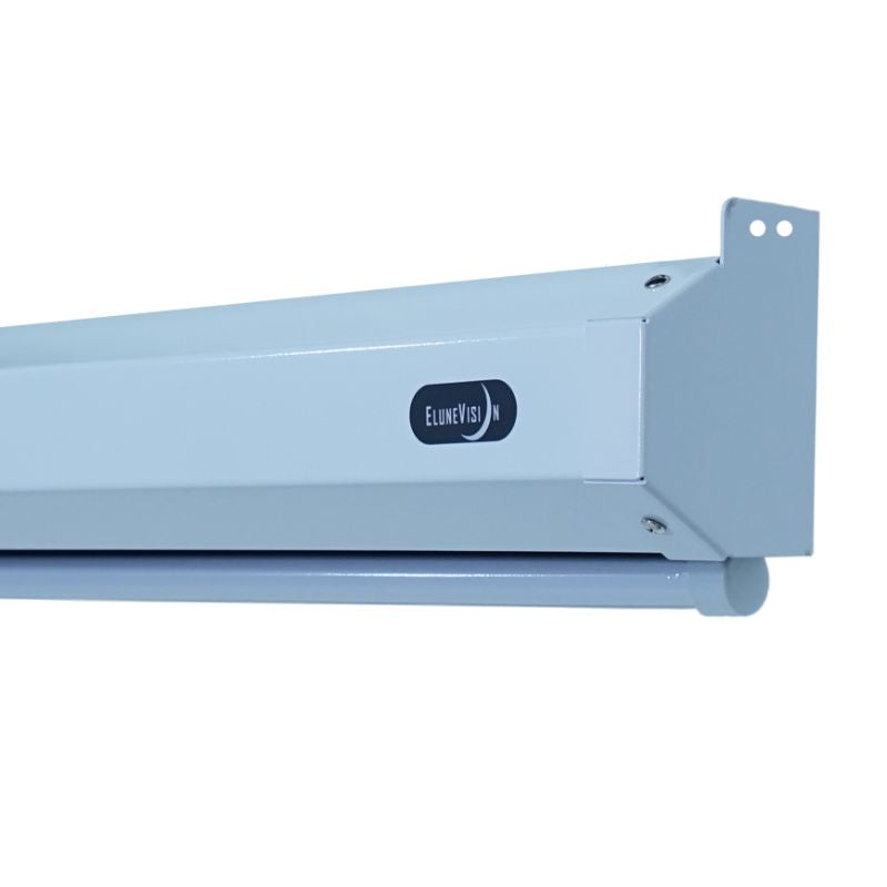 EluneVision Large Motorized Tab-Tensioned Projector Screen | 16:9 High Definition Format - Quality Home Distribution