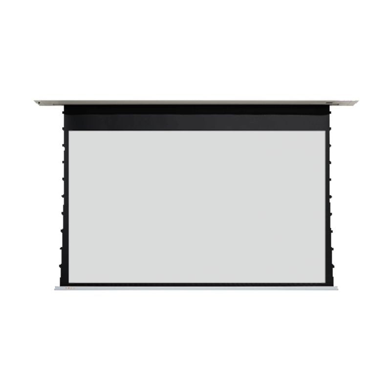 EluneVision Reference Studio 4K AudioWeave Motorized In-Ceiling Tab-Tensioned Screen | 16:9 HD Format - Quality Home Distribution