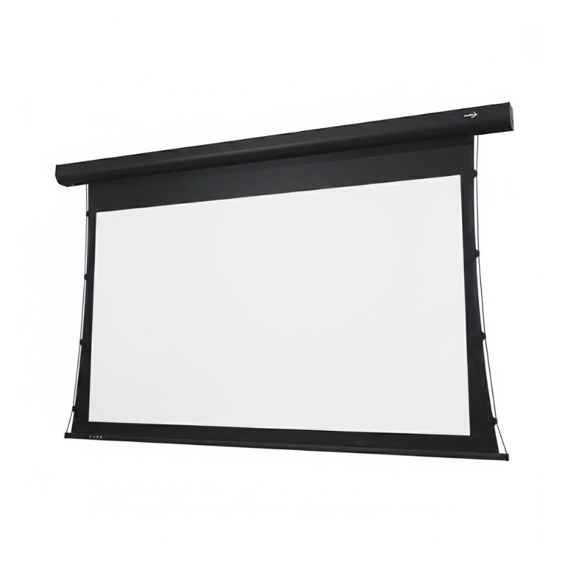 EluneVision Reference Studio 4K Motorized Tab-Tensioned Screen | 2.35:1 Cinema Scope Format - Quality Home Distribution