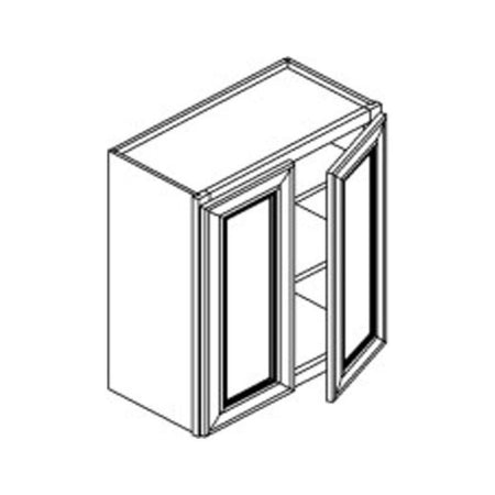 JWQ 36" High Double Door Wall Cabinet - Quality Home Distribution