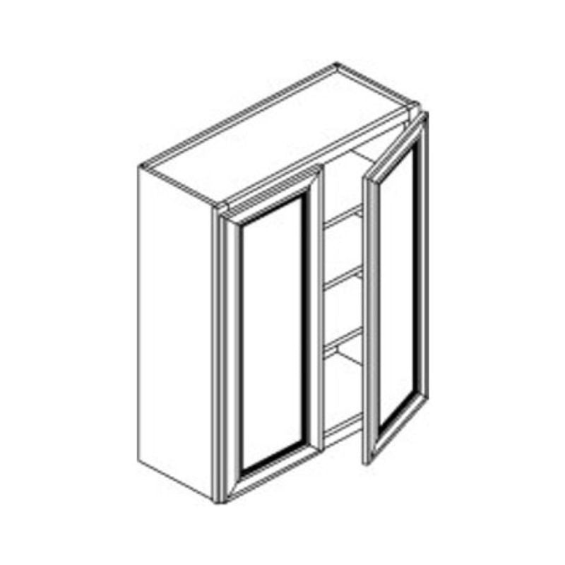JWQ 42" Tall Double Door Wall Cabinet - Quality Home Distribution