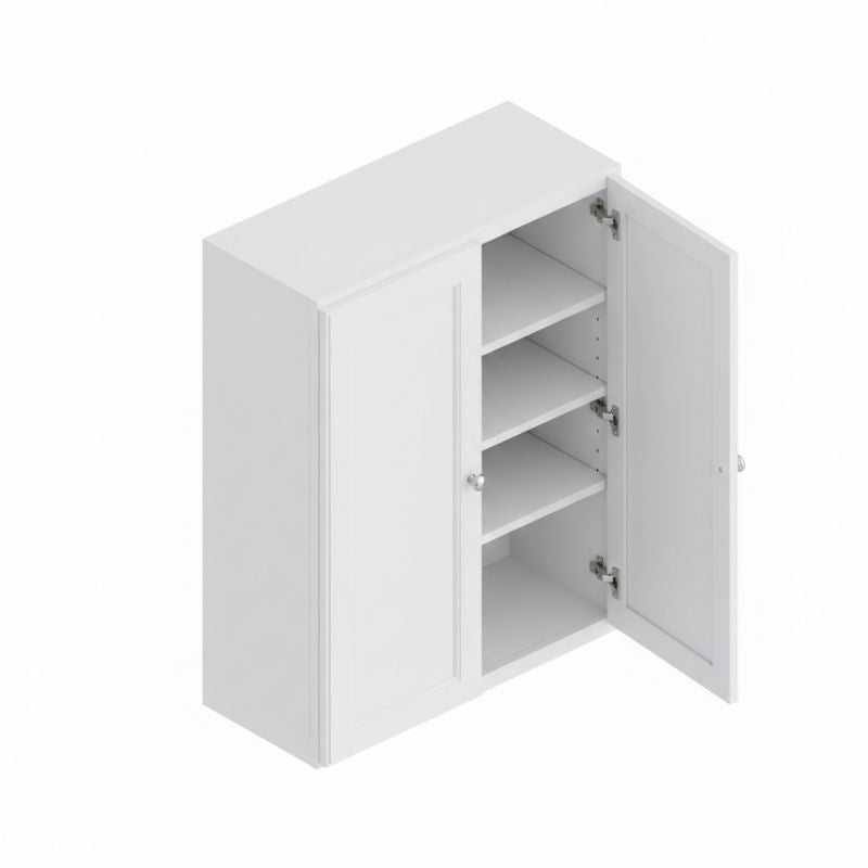JWQ 42" Tall Double Door Wall Cabinet - Quality Home Distribution
