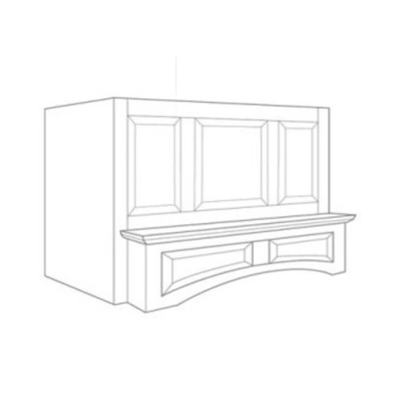 JWQ Arched Wood Range Hood - Quality Home Distribution