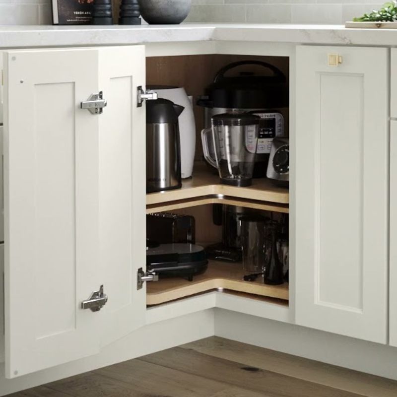 JWQ Base Corner Lazy Susan Cabinet - Quality Home Distribution