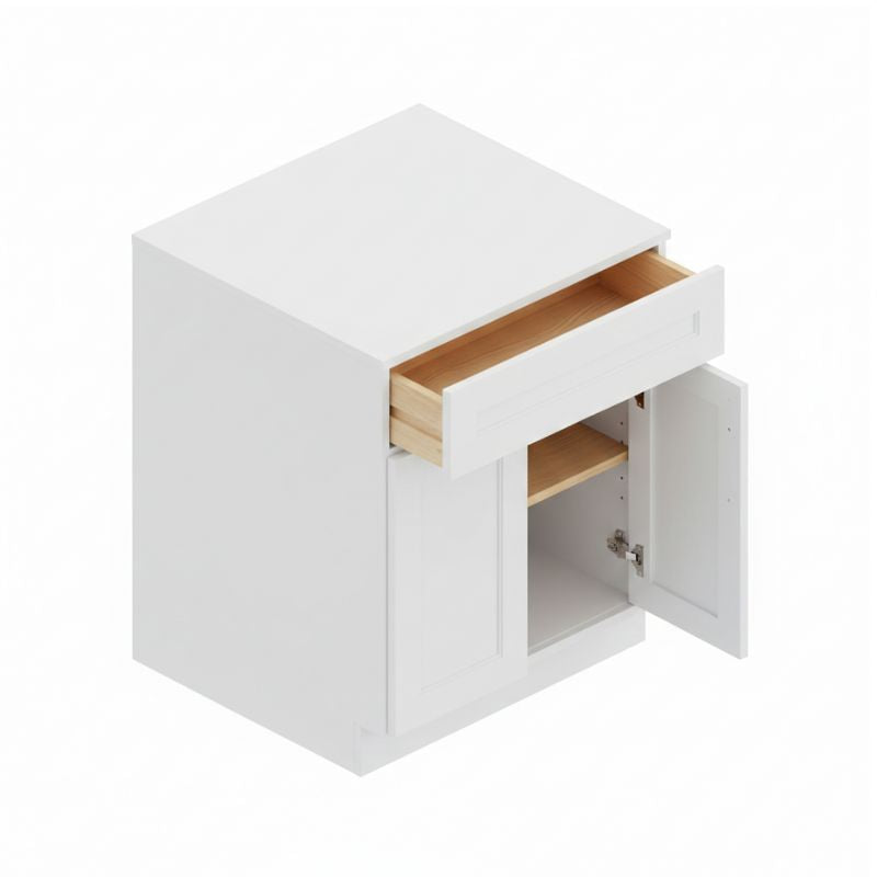 JWQ Double Door Single Drawer Base Cabinet - Quality Home Distribution