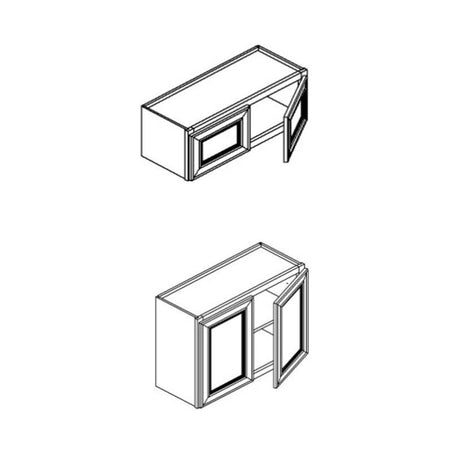 JWQ Double Door Wall Bridge Cabinet - Quality Home Distribution