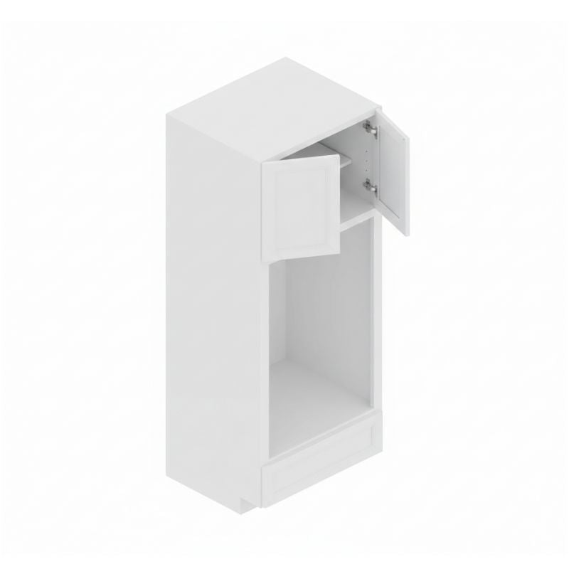 JWQ Single Wall Oven Pantry - 33" Wide Cabinet - Quality Home Distribution